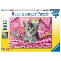 Ravensburger puzzel 100 stukjes XXL 6+ Lief katje